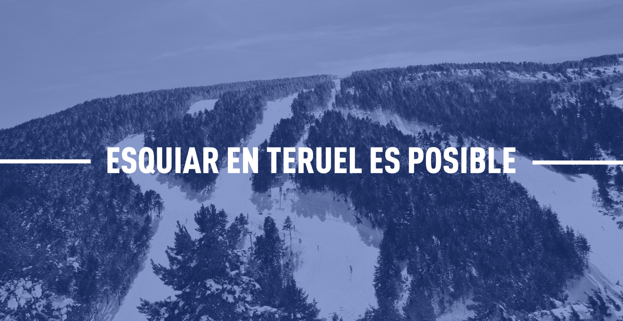 Portada del blog esquiar en Teruel es posible 