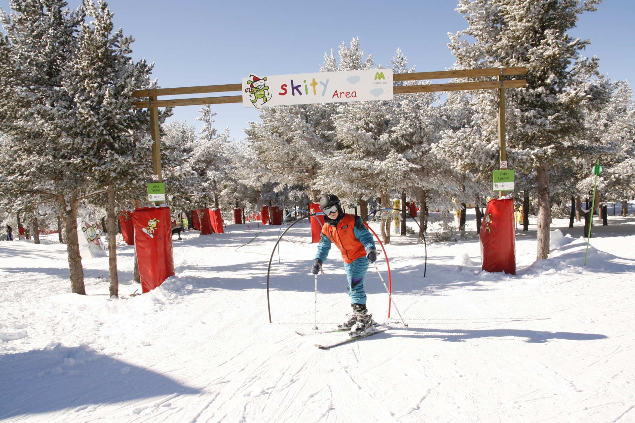 Skity Arena en las pistas de Valdelinares en Teruel 