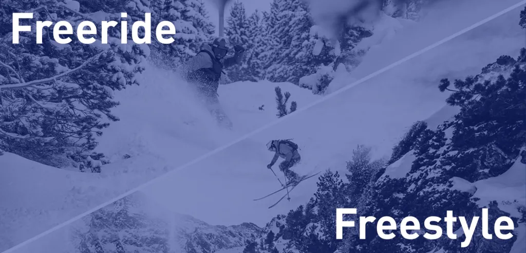 Diferencia entre freeride y freestyle 