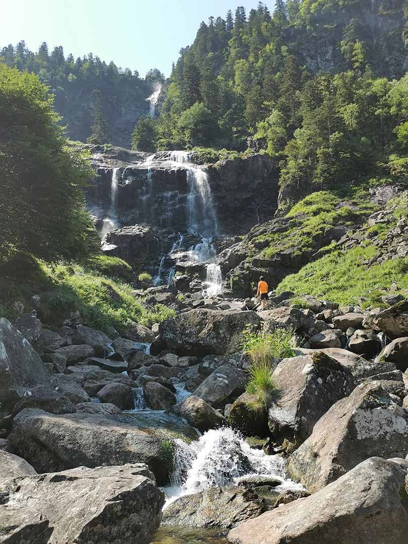  Fotografía de la cascada d'Ars