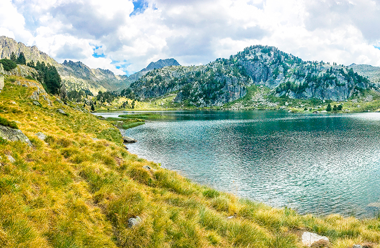   Paisaje de la Ruta de los Lagos del Circo de Colomers  