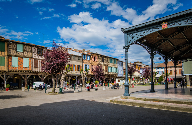 Plaza Central de Mirepoix  