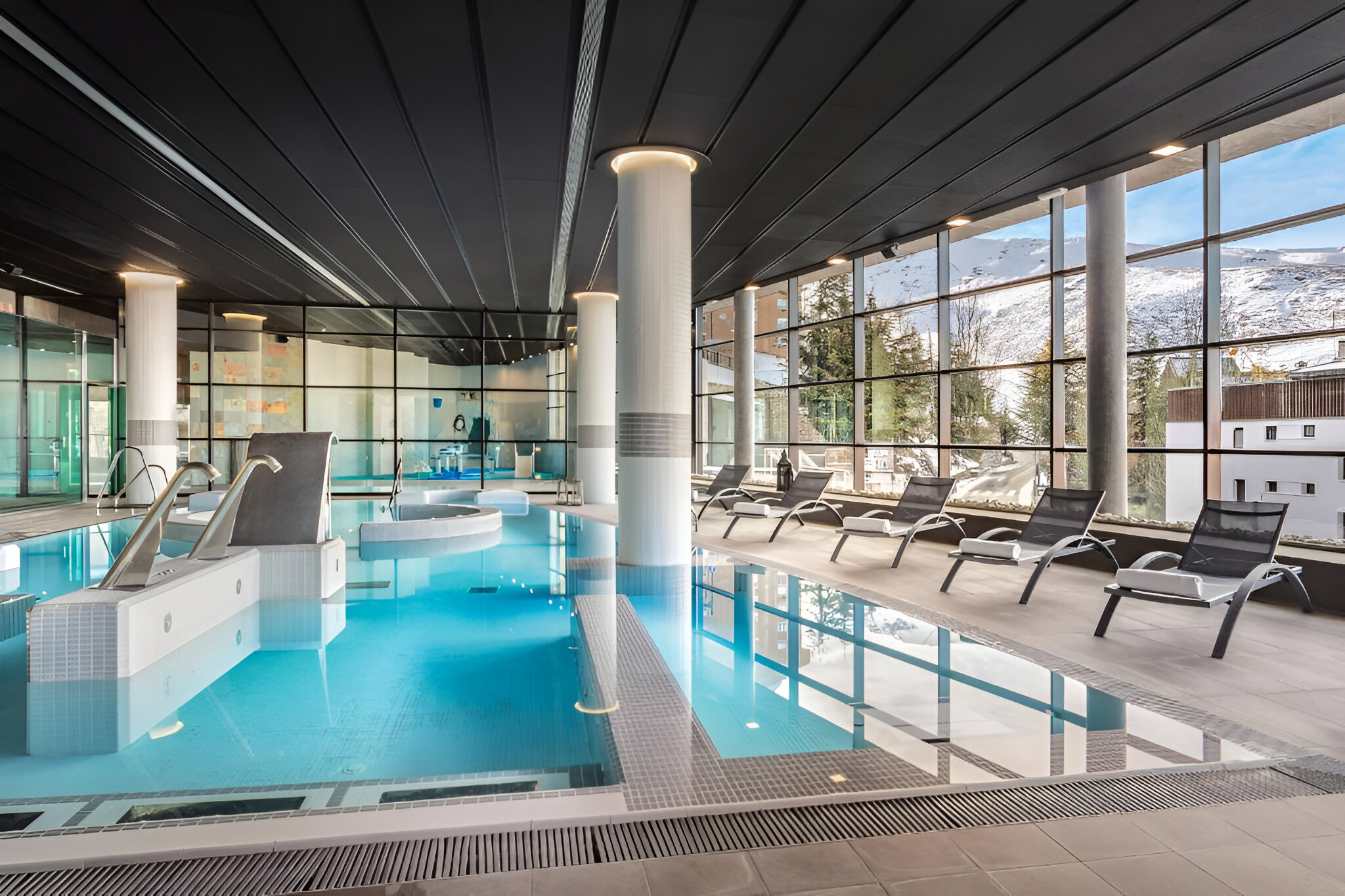 El lujosos SPA del Hotel Meliá Sierra Nevada 4*