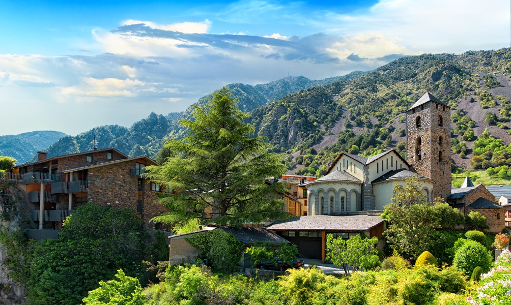 Andorra la Vella en Verano 