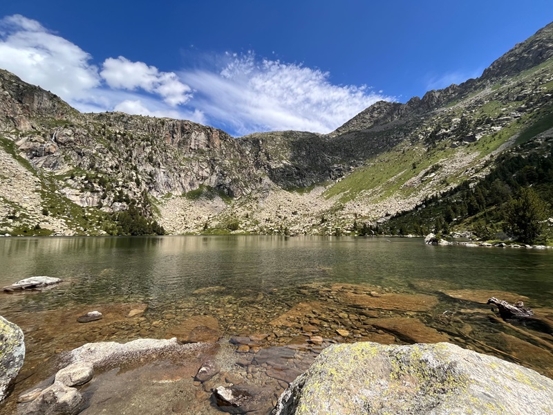 El estany de Redó en el Parque de AigüesTortes