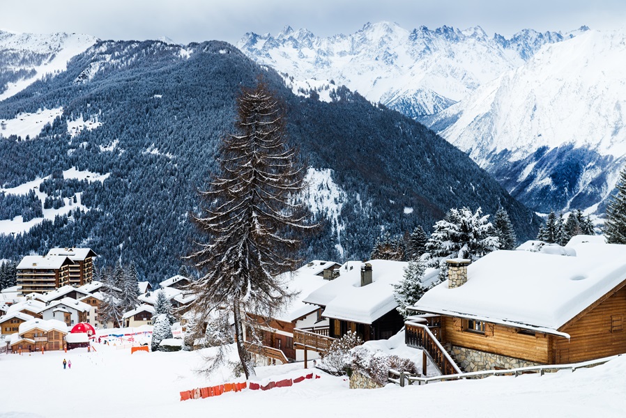 Estación de esquí en Verbier