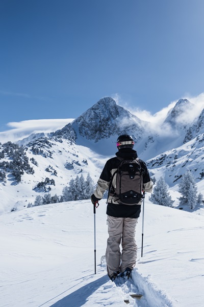 Montañas nevadas.